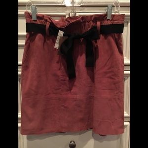 Madewell Real Suede Skirt